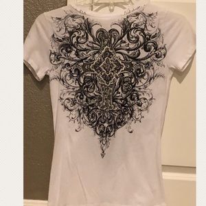 Vocal Tops - Vocal White Short Sleeve T-Shirt Vocal Tops - Vocal White Short Sleeve T-Shirt